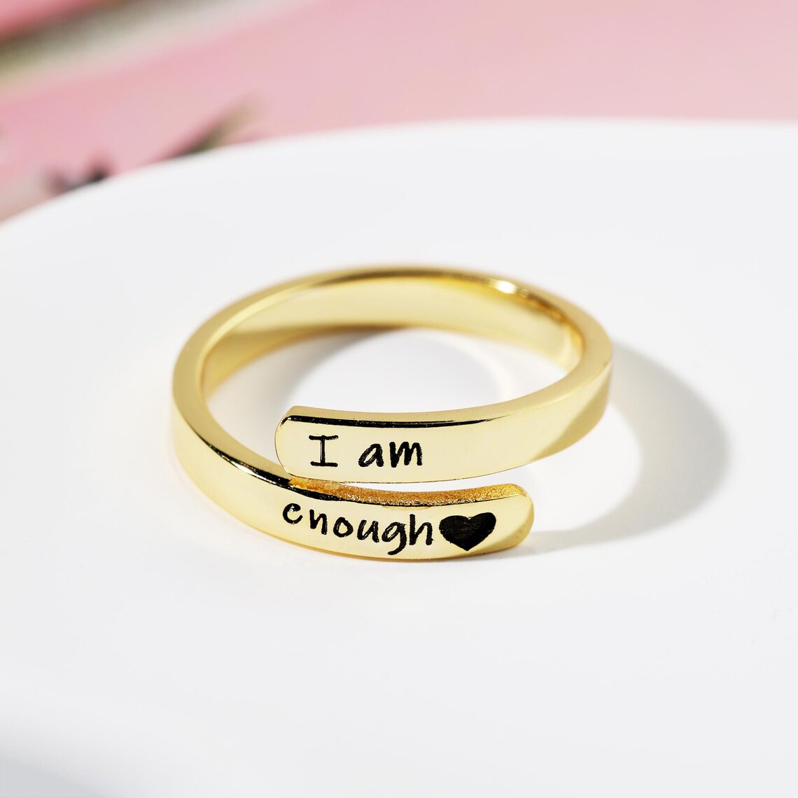 I Am Enough Ring